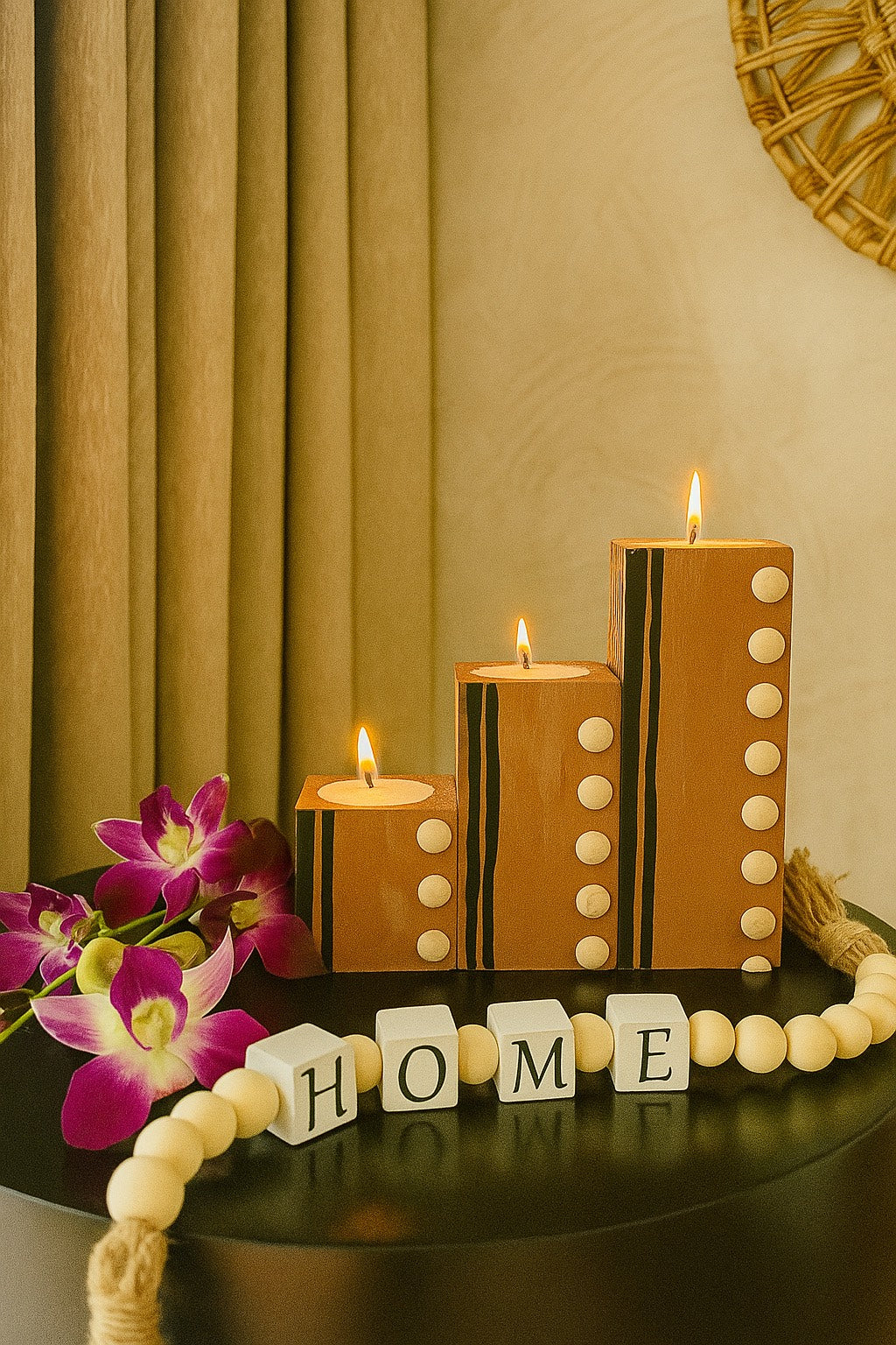 Home table garland