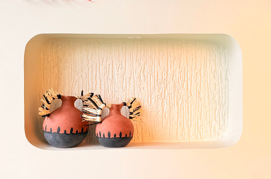 Tribal Rhythm Vases