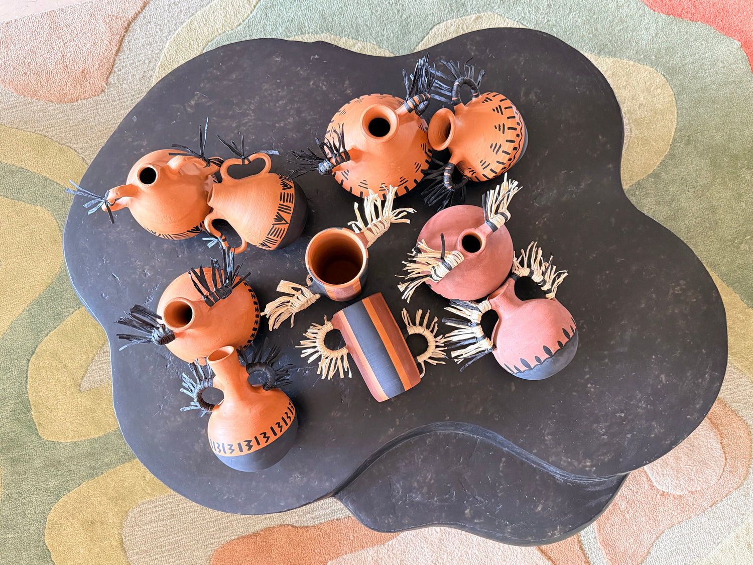 Terracotta Table Decor