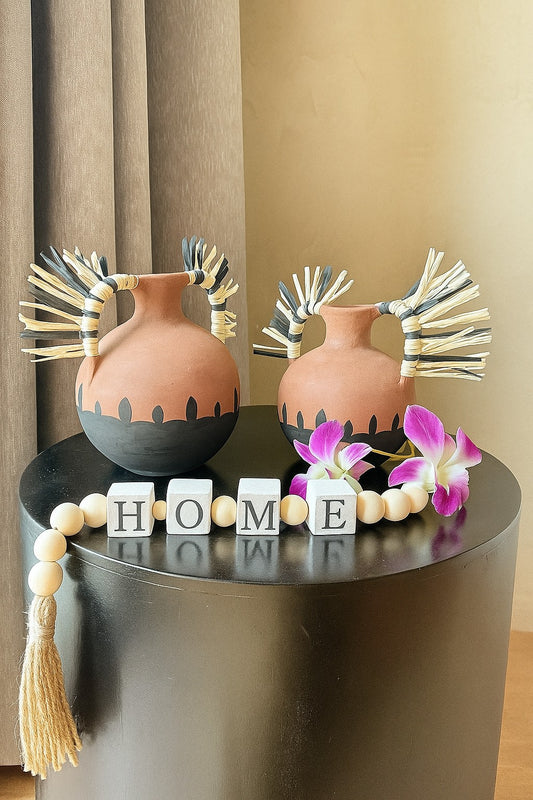 Tribal Rhythm Vases